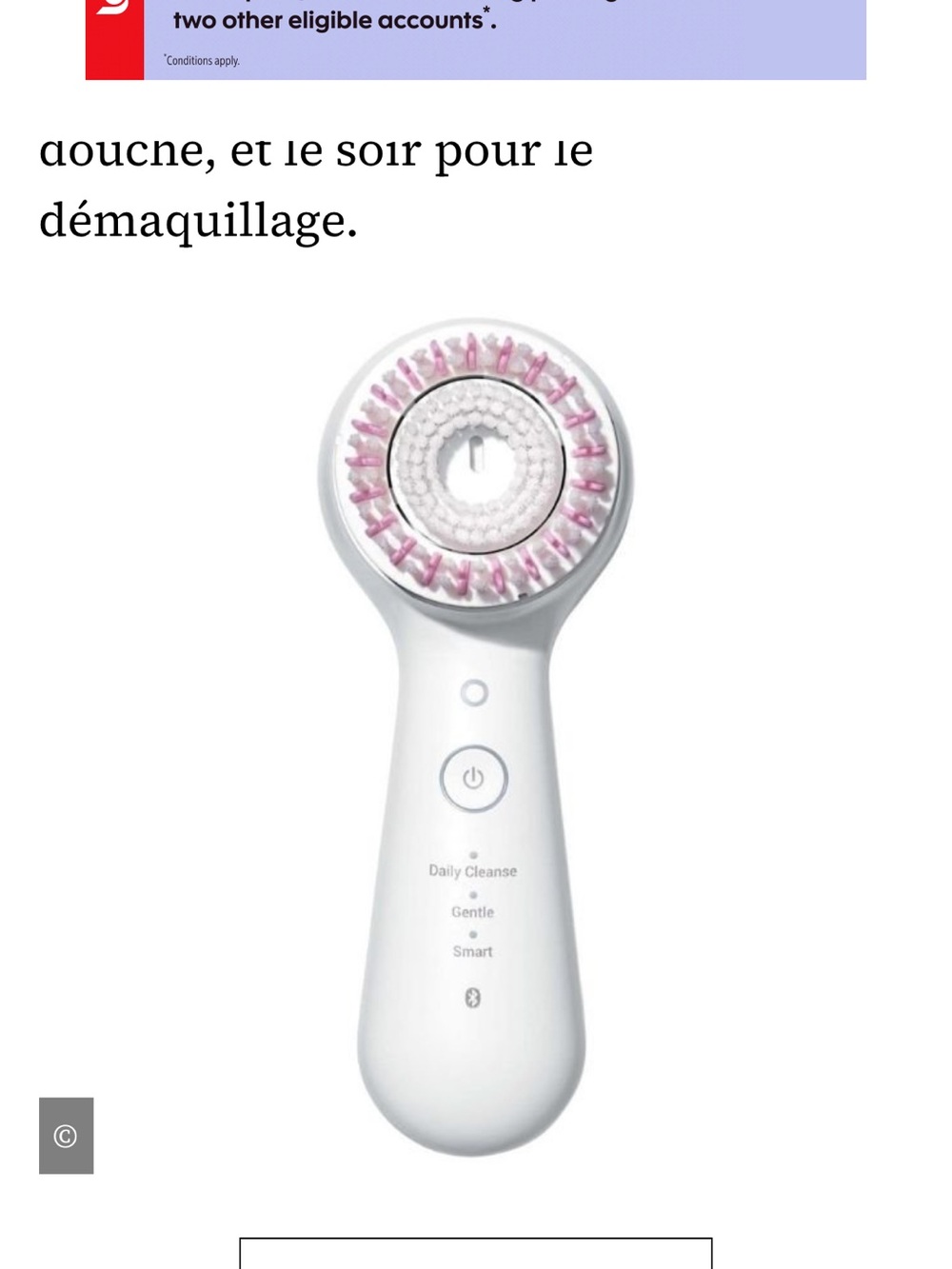 Clarisonic MIA SMART Facial Cleansing Brush